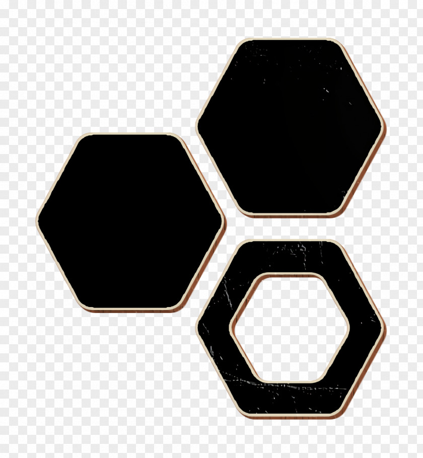 Medical Icon Icons Three Hexagons Cell Symbol PNG