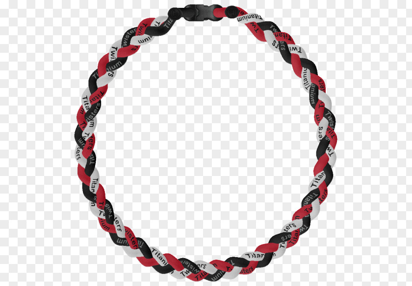 Necklace Red Blue White Sport PNG