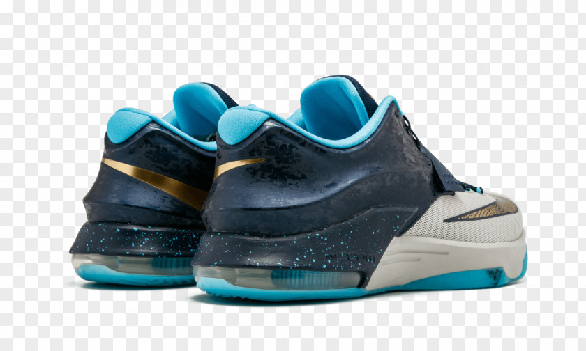 Ocean Blue KD Shoes Sports Nike Skate Shoe Basketball PNG