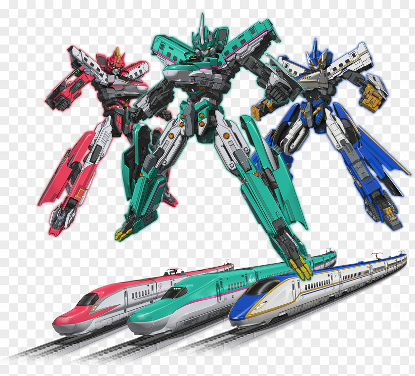 Train Shinkansen Henkei Robo Shinkalion Anime Robot PNG Robot, train clipart PNG