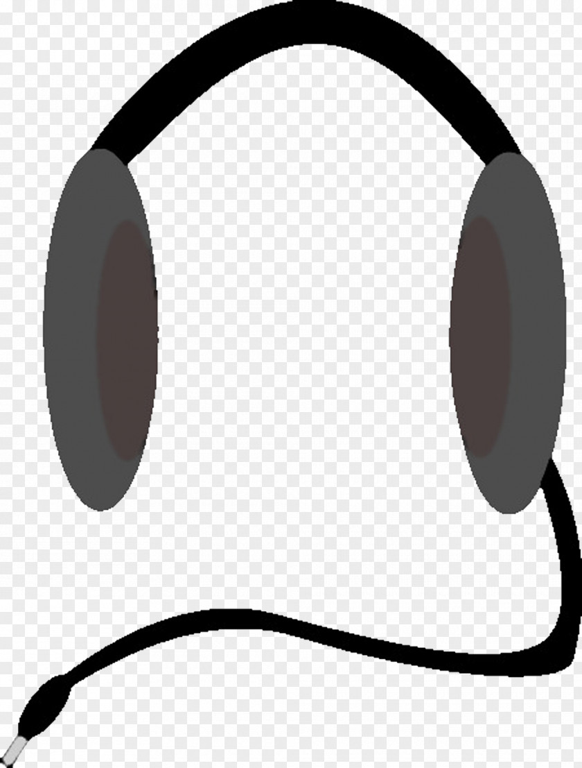Dark Gray Headphones Clip Art PNG