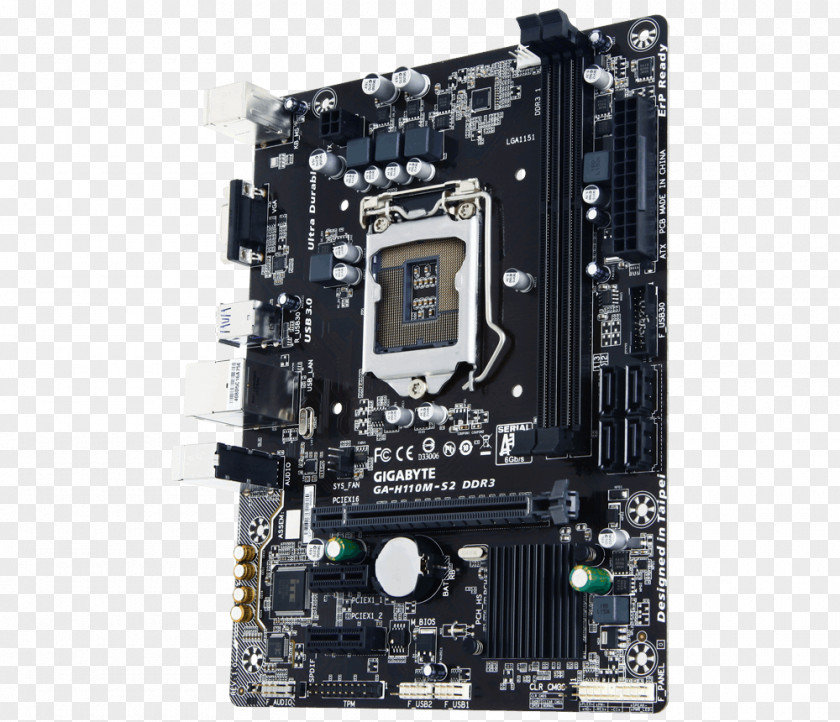 Intel Motherboard LGA 1151 Gigabyte Technology MicroATX PNG
