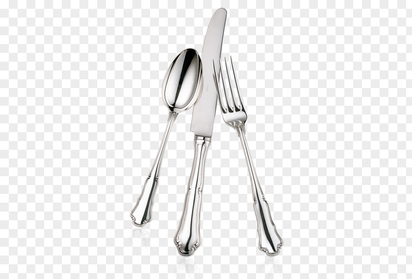 Silver Cutlery Fork Knife Sterling Household PNG