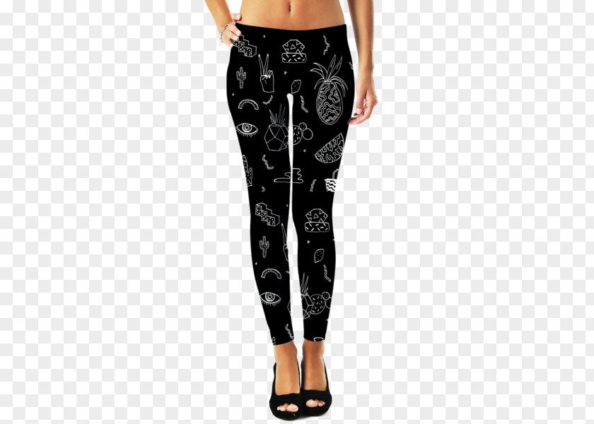 Tights Mockup T-shirt Clothing Leggings Sleeve Sportswear PNG