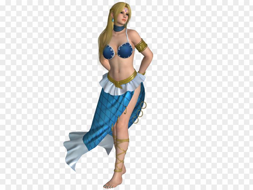 Round Face Dead Or Alive 5 Last Helena Douglas Christie Costume PNG