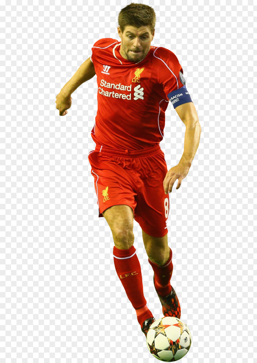 Steven Gerrard Team Sport Liverpool F.C. Football Jersey PNG