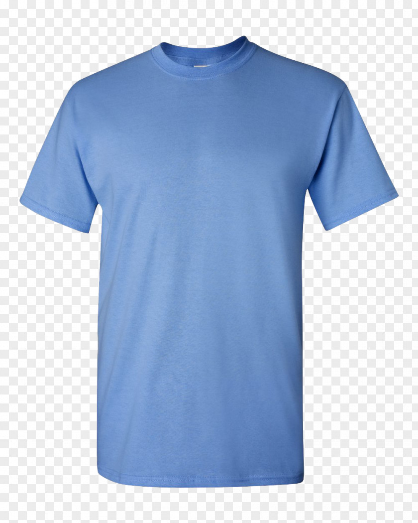 T-shirt Gildan Activewear Clothing Sleeve Blue PNG