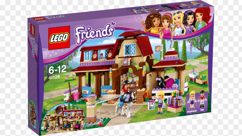 Toy LEGO 41126 Friends Heartlake Riding Club 41313 Summer Pool PNG