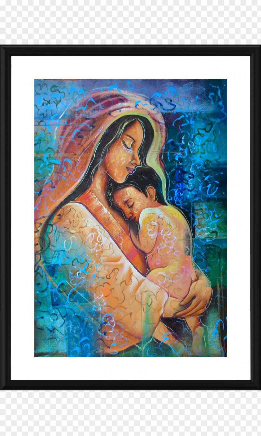 Youtube Mother And Child YouTube Painting Abstract Art PNG