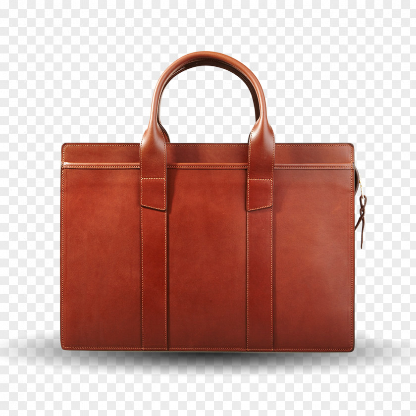 Zipper Briefcase Leather Messenger Bags PNG