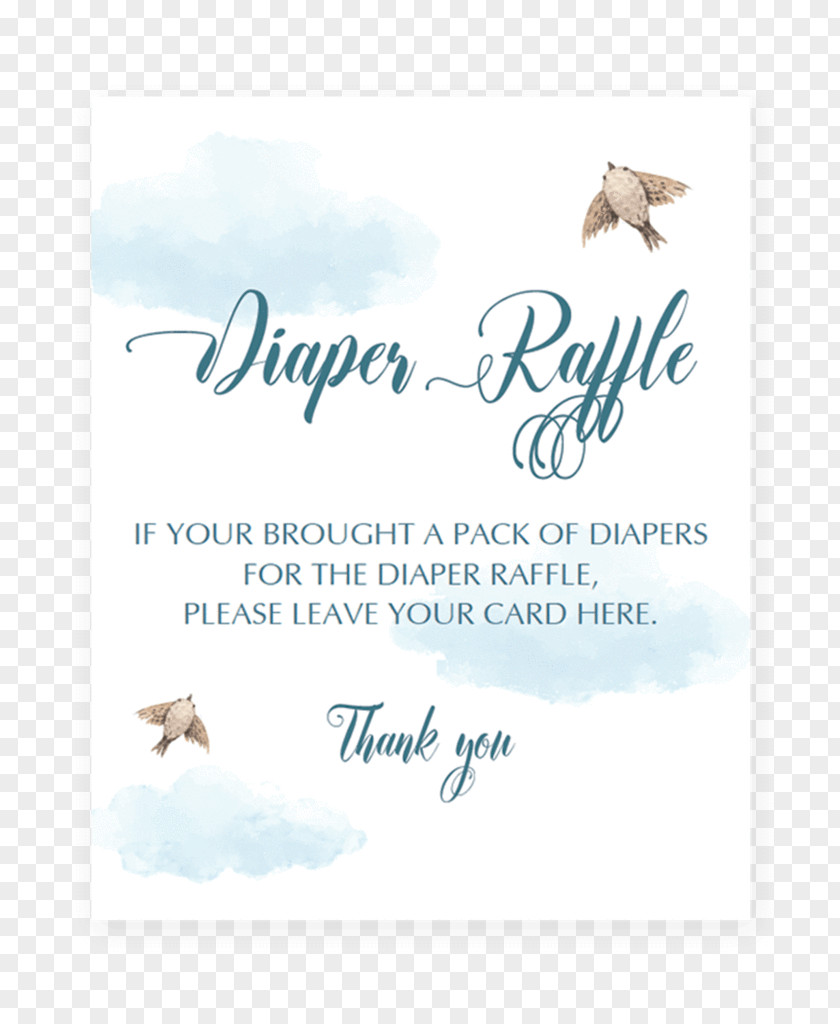 Baby Shower Diaper Raffle Ticket Infant PNG