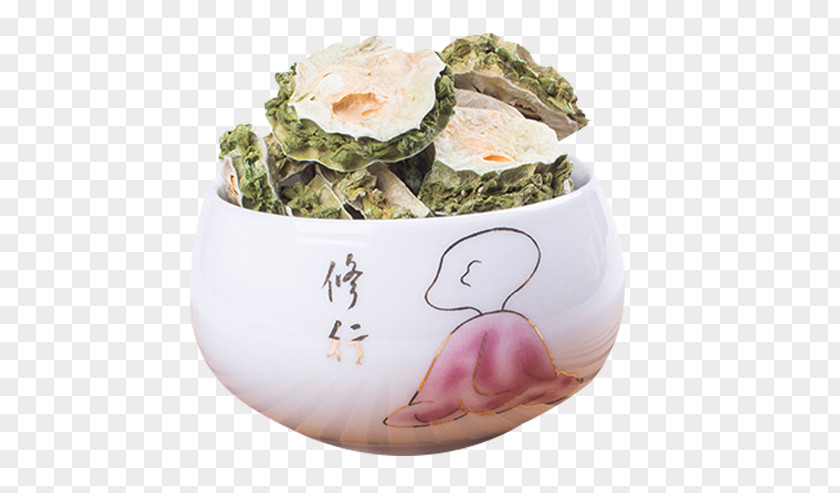 Bitter Melon Slices In A Bowl Tea Bitterness PNG