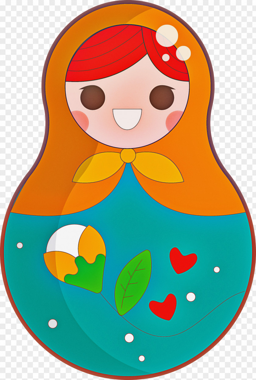 Colorful Russian Doll PNG