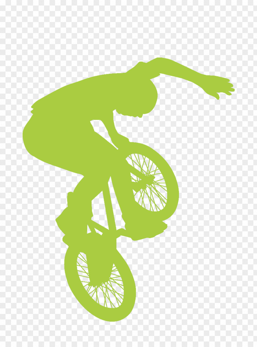 Exquisite Aesthetic Sport Bike Silhouette Figures Driving Skills Bicycle Cycling BMX PNG