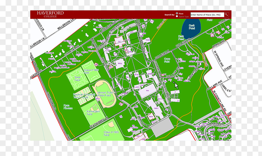 Map Haverford College Shippensburg University Campus PNG