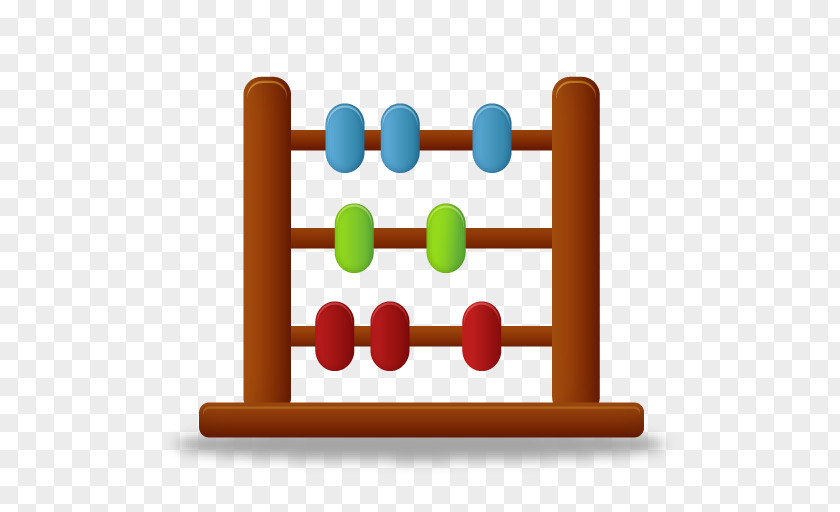 Mathematics Abacus Icon Design PNG