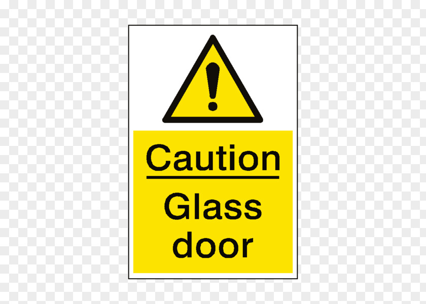 Portrait Door Warning Sign Safety Wet Floor Hazard Symbol PNG