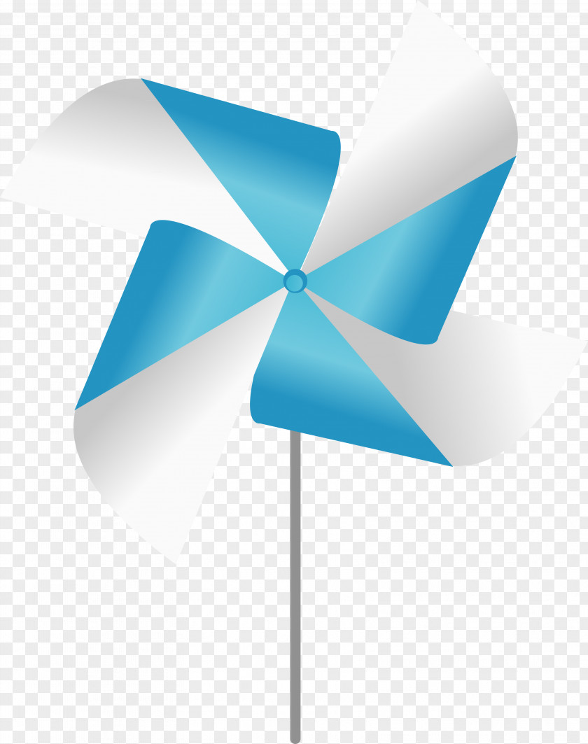 Windmill Blue Toy PNG
