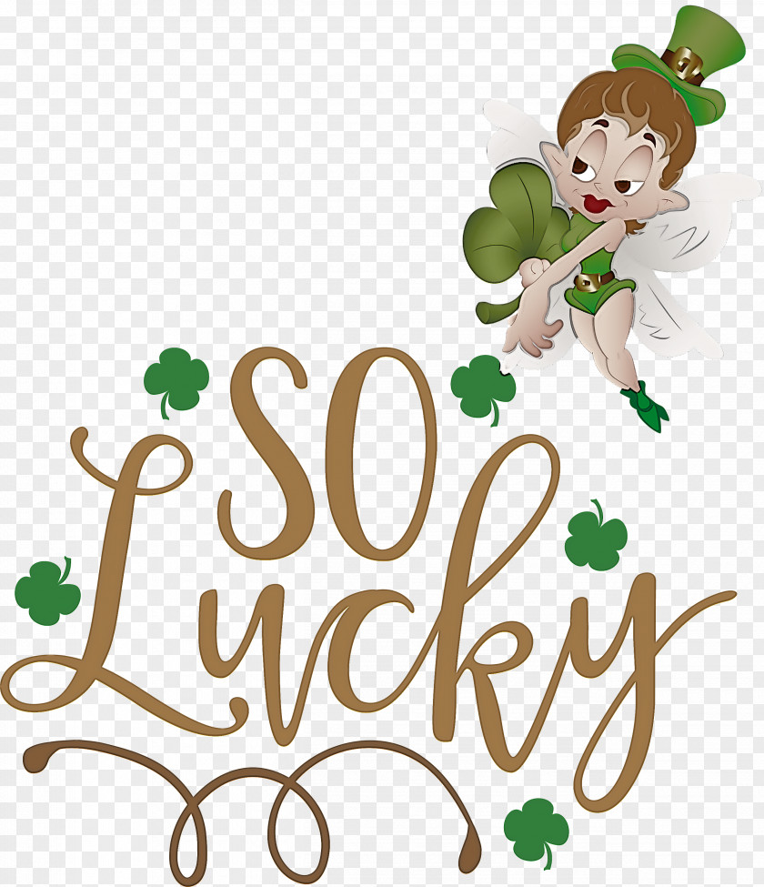 So Lucky St Patricks Day Saint Patrick PNG