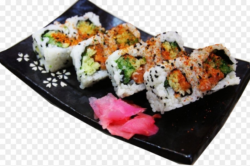 Sushi California Roll Gimbap Japanese Cuisine Sashimi PNG