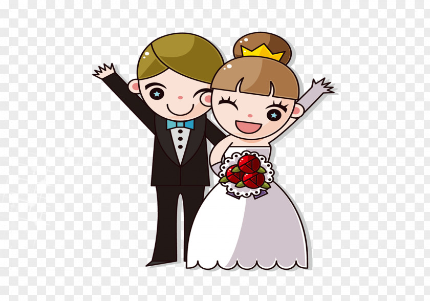 Wedding Cartoon Characters Bridegroom Clip Art PNG