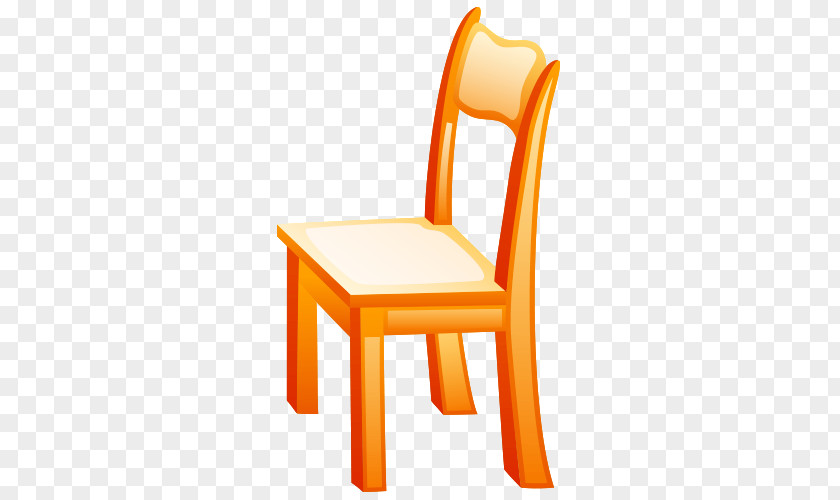 Cartoon Chair Table Furniture Child Coloring Book PNG