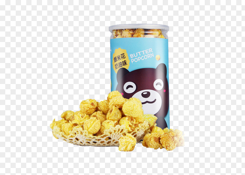 Creamy Popcorn Corn Flakes Junk Food PNG