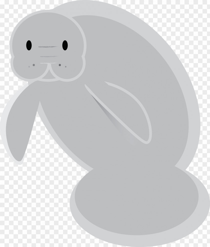 Dugong Clip Art West Indian Manatee Drawing Image PNG