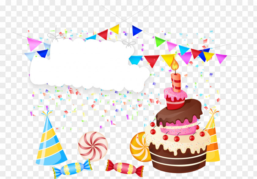 Joyeux Anniversaire Birthday Cake Clip Art PNG