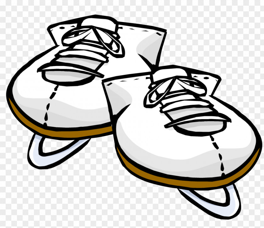 Pictures Of Ice Skates Club Penguin Skating Roller Clip Art PNG