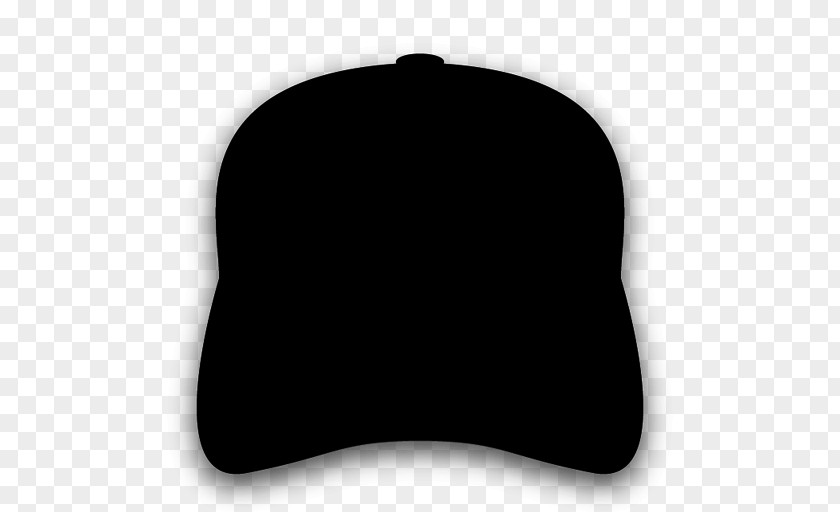 Baseball Cap Template Black And White Font PNG