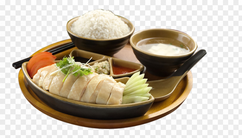 Hainanese Chicken Rice Singapore White Cut PNG