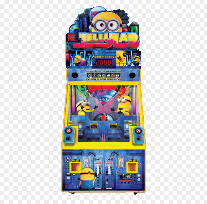 Pump It Up Andamiro Despicable Me: Minion Rush Arcade Game Video PNG
