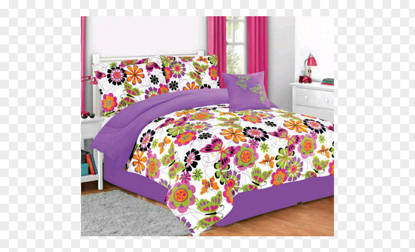 Set Multi Color Bed Sheets Mattress Comforter Bedding Duvet PNG
