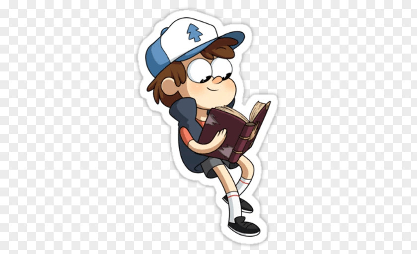 Dipper Pines Mabel Bill Cipher Sticker Grunkle Stan PNG