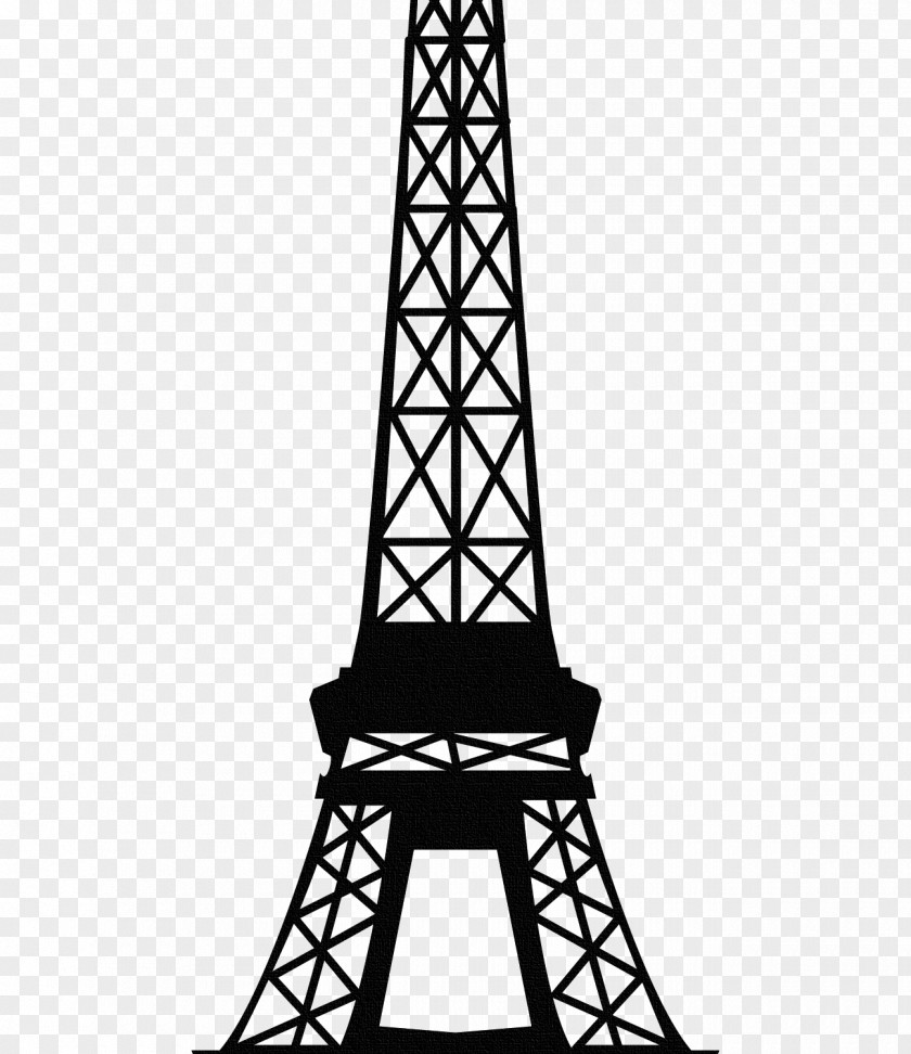 Eiffel Tower Silhouette Clip Art PNG