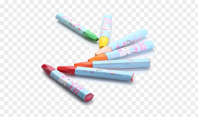 Oily Color Lead Oil Painting Crayon Colored Pencil PNG
