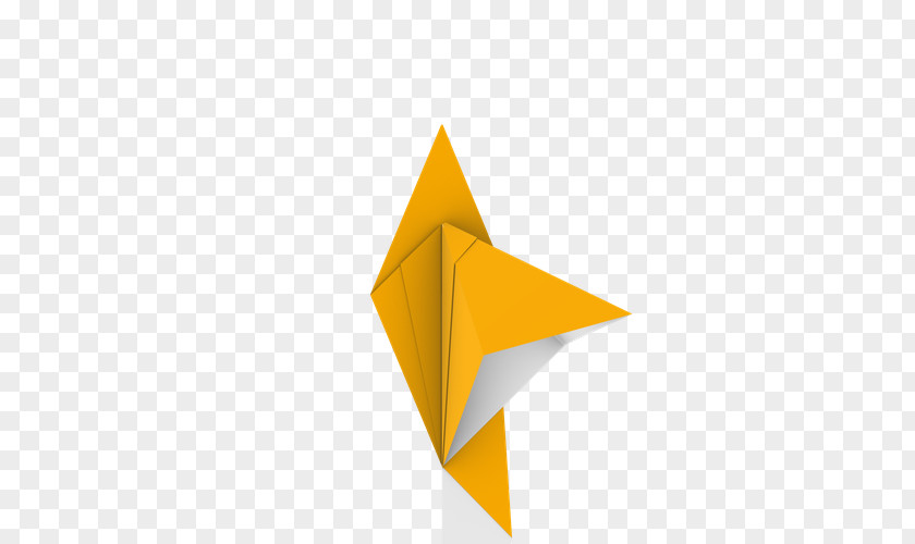 Origami Letters Paper Bird A4 PNG