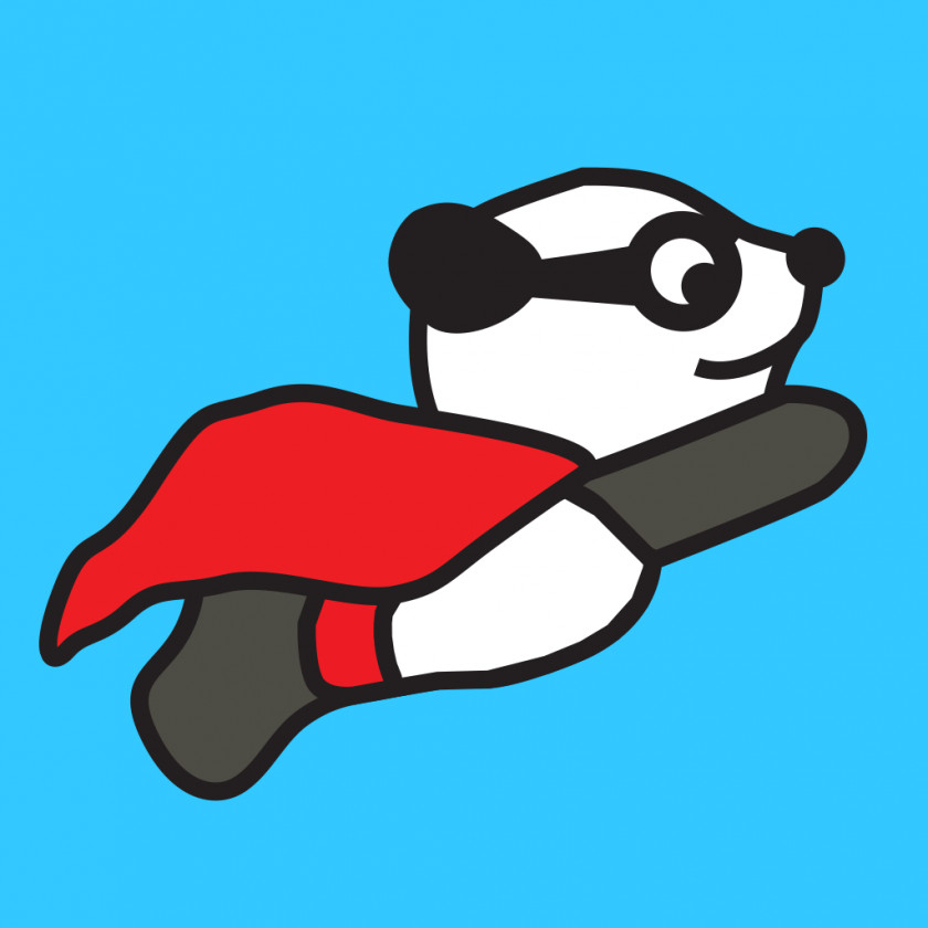 Panda Giant Superhero Heroes PNG