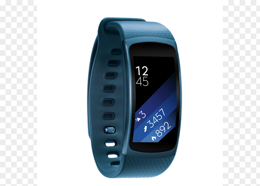 Samsung Gear Fit 2 Smartwatch Activity Tracker PNG