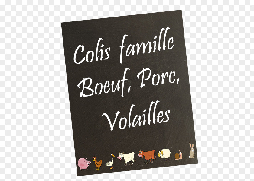 Foie De Boeuf Ox Calf Text Picture Frames Veal PNG