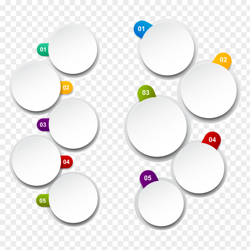 PPT Element Material Circle Diagram PNG