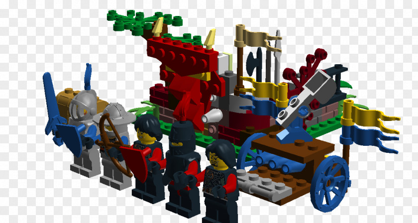The Simpsons Movie Lego Castle Toy Block Thumbnail PNG