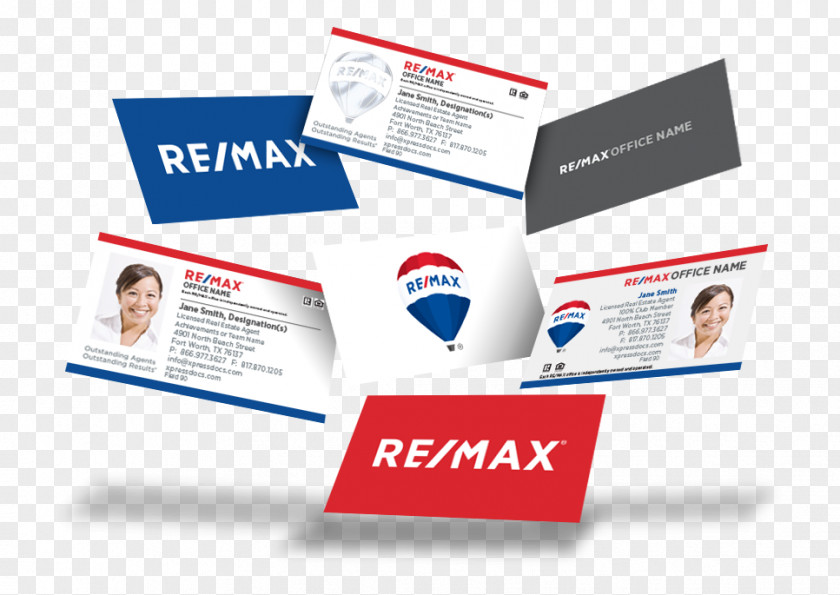 Business Card Cards Design Advertising RE/MAX, LLC PNG