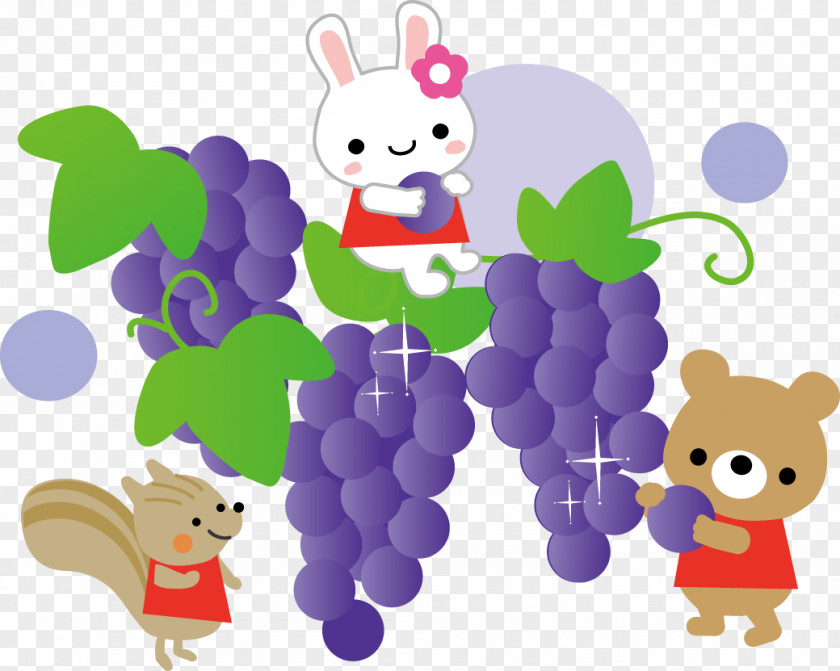 Child Care Jardin D'enfants Fruit Grape PNG