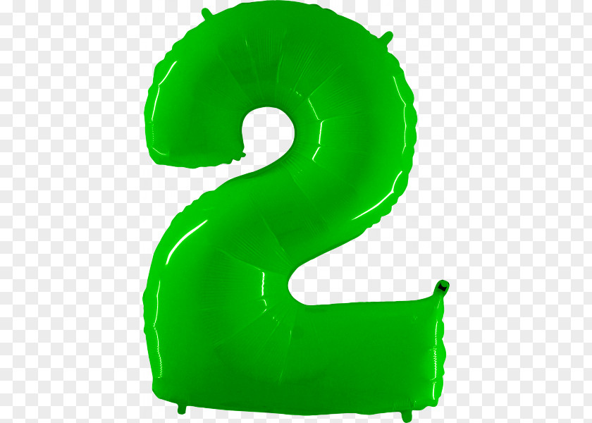 Balloon Patitu Numerical Digit Number Green PNG