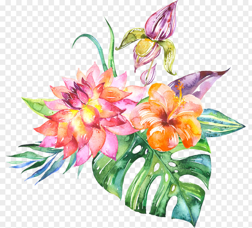 Flowers Watercolor Painting Flower Art Clip PNG