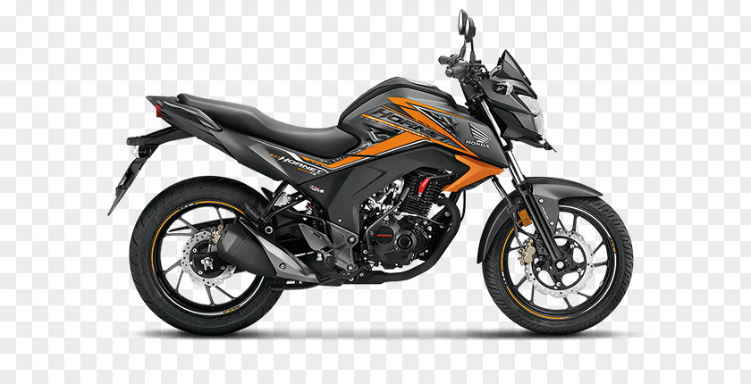 Orange Hornet Honda Motor Company CB Series CB600F Motorcycle Fuel Injection PNG