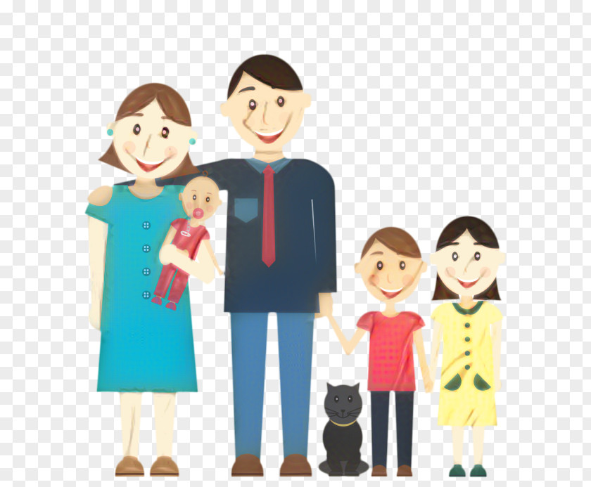 Style Sharing Drawing Of Family PNG