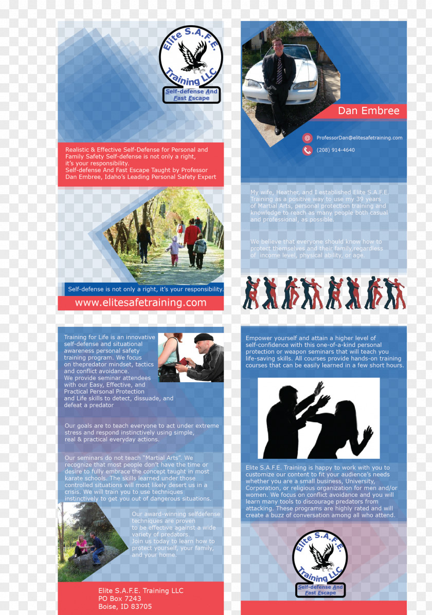 Trifold Design Brochure PNG